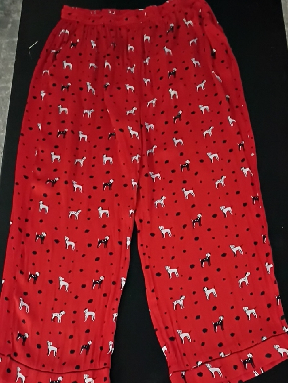 Limelight Red Dog Print Pajama Bottoms